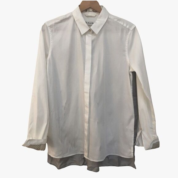 BLOUSE, LE Sarte Pettegole Blouse, white 42 - Picture 1 of 7
